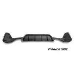 HAUER Rear Bumper Diffuser for BMW G20 / G21 LCI (22-26) M340i / M340d, glossy black