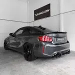 EVO M-style Trunk Spoiler for BMW F22 / F23 / F87, glossy black