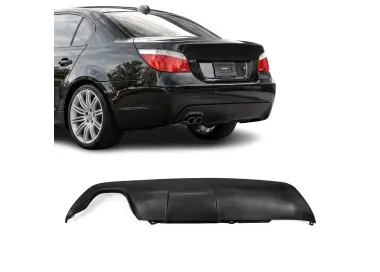 Rear Bumper Diffuser for BMW E60 / E61 with M-Pack, unpainted raw