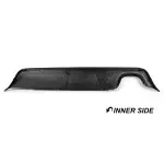 Rear Bumper Diffuser for BMW E60 / E61 with M-Pack, unpainted raw