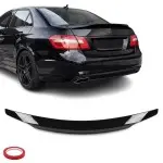 PSM-style Trunk Spoiler for Mercedes W212 (09-16) sedan, glossy black