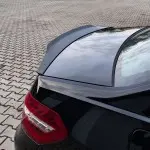 PSM-style Trunk Spoiler for Mercedes W212 (09-16) sedan, glossy black