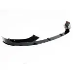 Performance front bumper lip spoiler for BMW F20 / F21 LCI M-Sport (15-19), glossy black