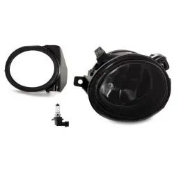 Fog light left side for BMW E46 M-Tech / M3 bumper, smoked