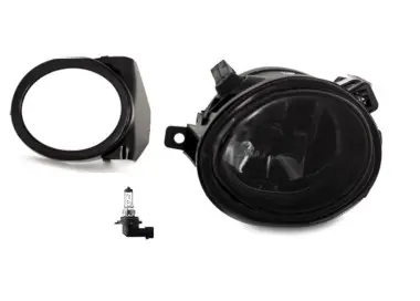 Fog light left side for BMW E46 M-Tech / M3 bumper, smoked