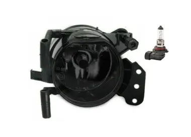 Fog light for BMW E90 M-Pack/ M3-look bumpers, smoked, right side
