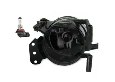 Fog light for standard BMW E60 bumper, smoked, left side