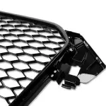 RS-design Front Grille for Audi A4 B8.5 / S4 B8.5 (12-15) with PDC, glossy black