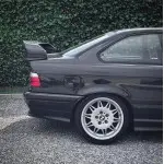 LTW-style spoiler + risers for BMW E36 (90-99) 