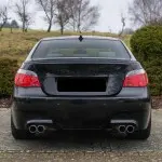 M5 style Trunk Spoiler for BMW E60, glossy black