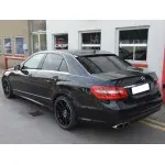 Roof Spoiler for Mercedes W212 (09-16) sedan, glossy black
