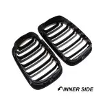 Performance kidney grille for BMW E46 coupe / convertible (99-03), glossy black