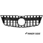 Front grille for Mercedes-Benz GLK X204 (08-12), glossy black