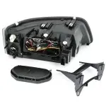 Headlights for VW T5 (03-09), black