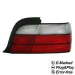 Tail lights for BMW E36 coupe / convertible (90-99), red+white