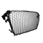 RS-design Front Grille for Audi A4 B8.5 / S4 B8.5 (12-15) without PDC, glossy black