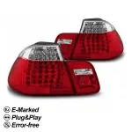 LED Tail Lights set for BMW E46 (98-01) Sedan, clear