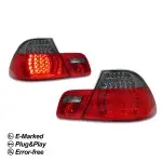 LED Tail Lights for BMW E46 (03-06) Coupe, smoked