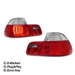 LED Tail Lights for BMW E46 (99-03) Coupe, clear