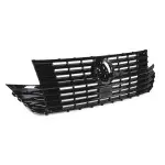 Front Upper + Lower Grille set for VW T6.1 (19-24), glossy black