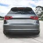 RS-style Roof Spoiler for Audi A3 8V Sportback (5-door), glossy black