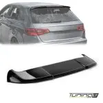 RS-style Roof Spoiler for Audi A3 8V Sportback (5-door), glossy black