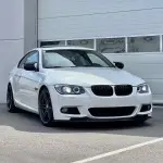 WR Front Bumper Lip Spoiler for BMW E92 / E93 LCI (10-13) with M-Pack bumper, EXTRA-STRONG VERSION