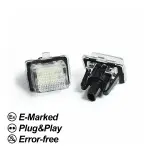 LED License plate Light set for Mercedes-Benz W205 sedan (14-21)