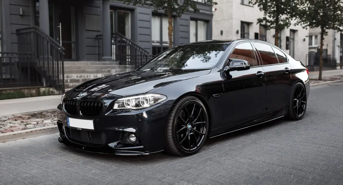 Customer's BMW F10 LCI with our parts installed